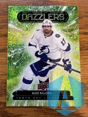 2022-23 Upper Deck Dazzlers Green #DZ-33 Alex Killorn Tampa Bay Lightning